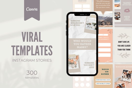 300 Viral Templates To Instagram Stories