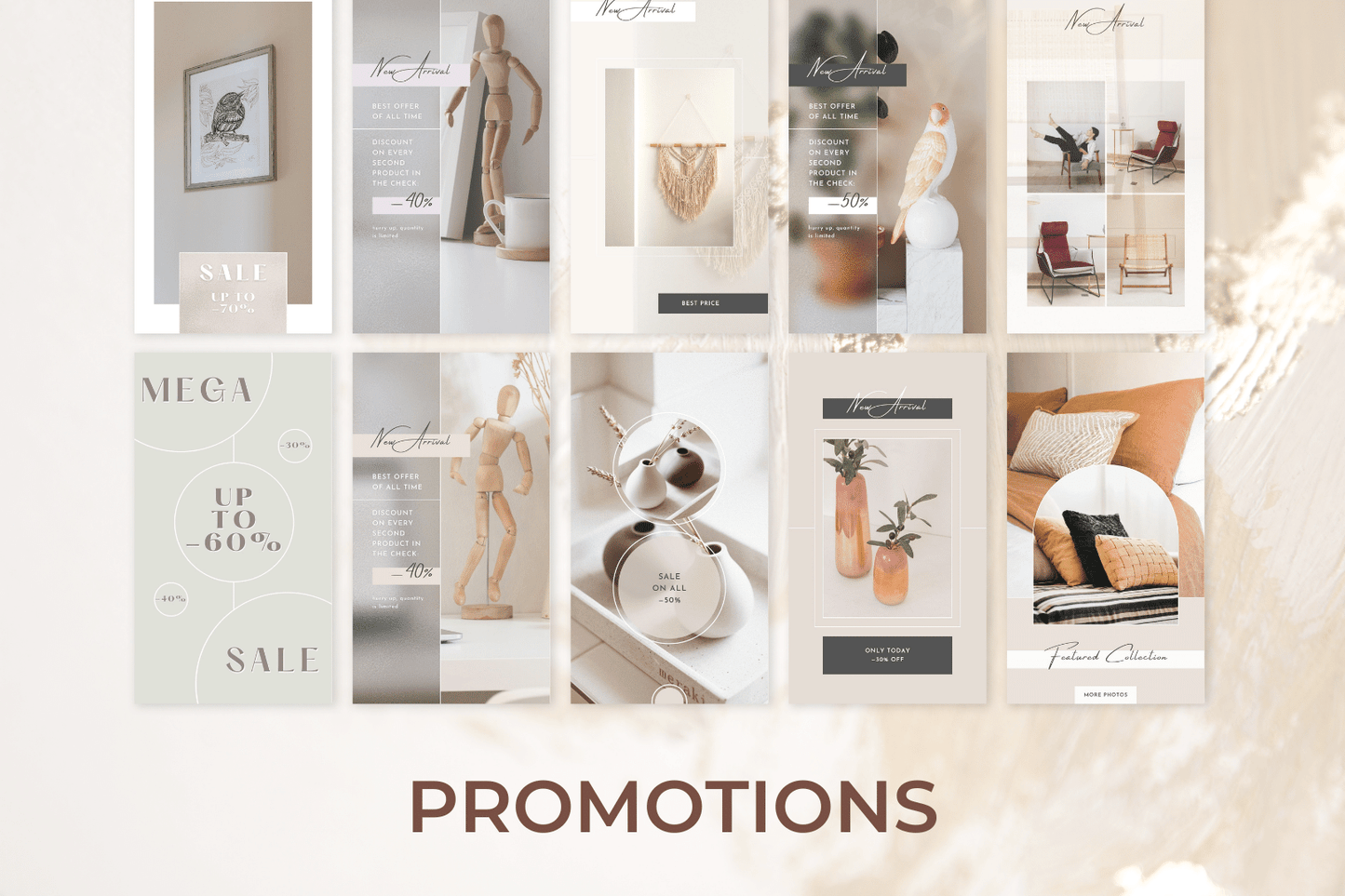 50 Promotional Stories for Home Decor