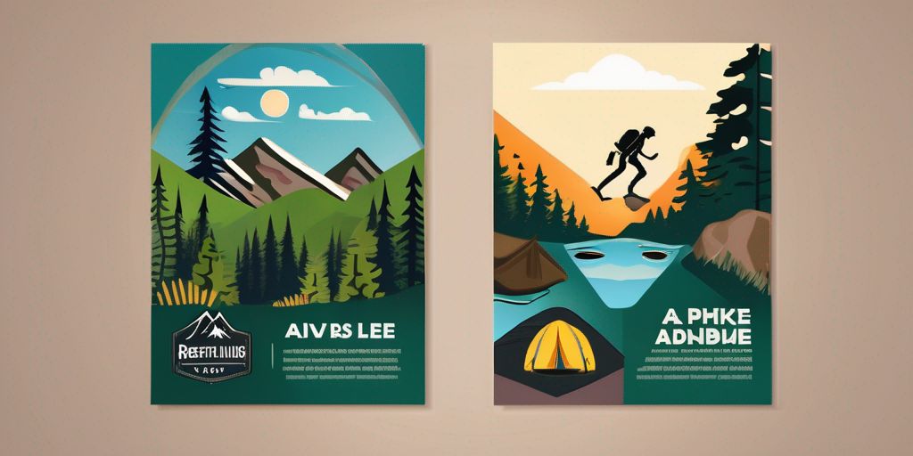 "Hike and Seek: Canva Templates for Outdoor Exploration and Adventure"