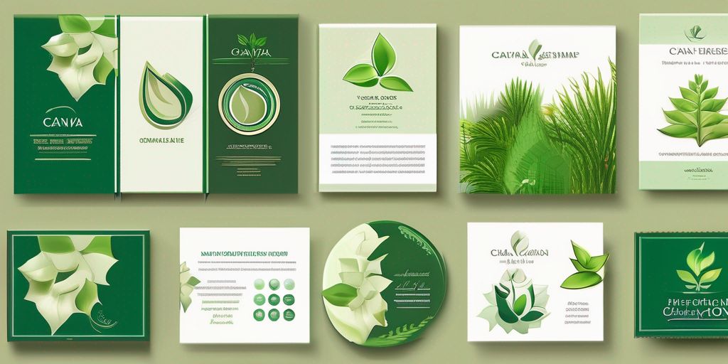 "Eco-Friendly Elegance: Canva Templates for Sustainable Businesses"