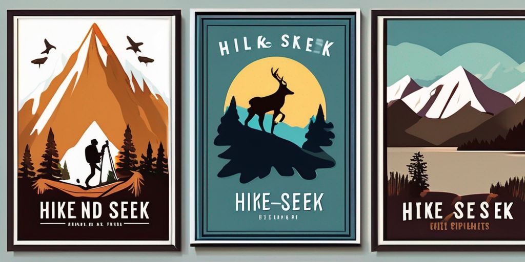 "Hike and Seek: Canva Templates for Outdoor Exploration and Adventure"