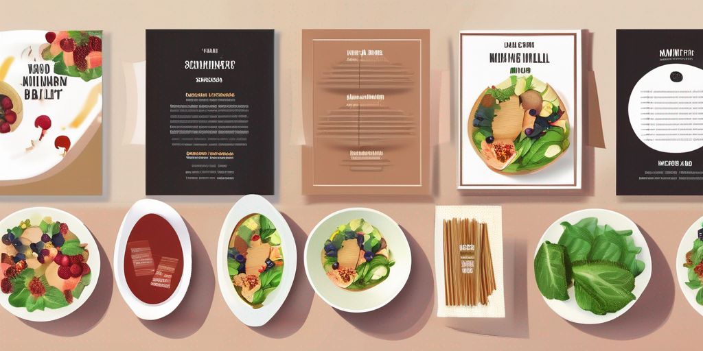 "Mindful Menus: Canva Templates for Healthy Eating and Nutrition Blogs"
