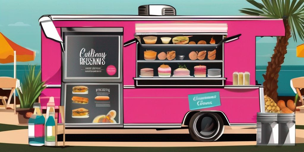 "Culinary Canvas: Canva Templates for Food Truck and Catering Businesses"