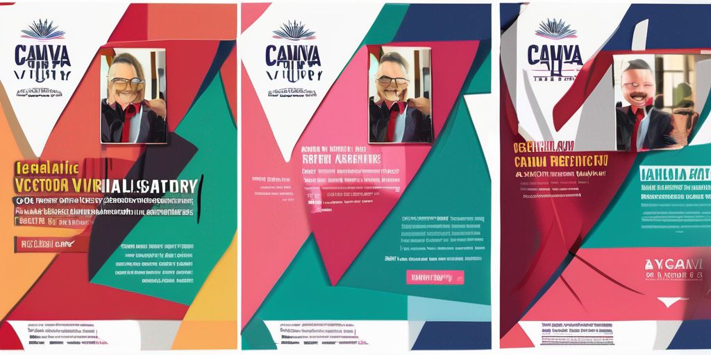 "Virtual Victory: Canva Templates for Virtual Events and Conferences"