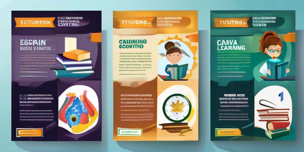 "Educational Excellence: Canva Templates for Tutoring and Learning Centers"
