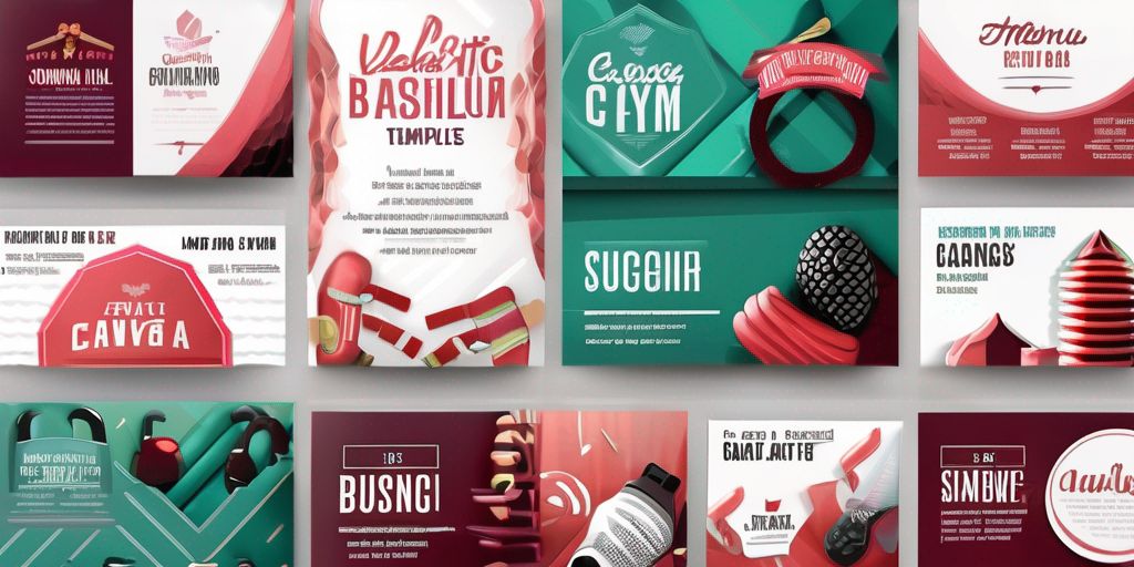 "Fit and Fabulous: Canva Templates for Gym and Fitness Center Businesses"