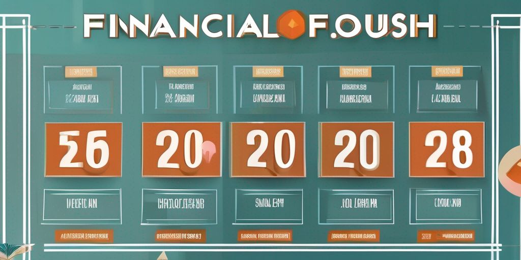 "Financial Flourish: Canva Social Media Calendar Templates for Finance Gurus"