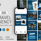 300 Travel Agency Templates for Social Media