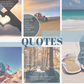 350 Travel Templates for Social Media in Post- and Story-Format.