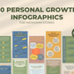 50 Personal Growth Infographics for Social Media
