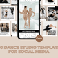200 Dance Studio Templates for Social Media