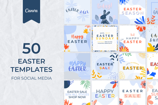 50 Easter Templates For Social Media