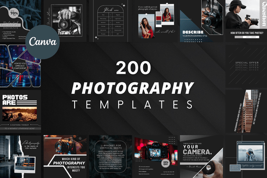 200 Photography Templates
