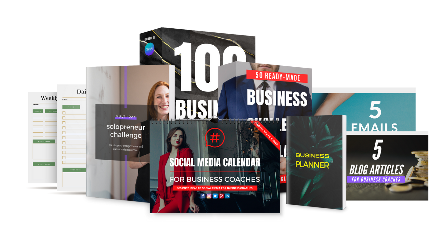 Business Coach Toolbox - ONLY $10 TODAY!