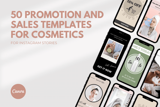 50 Promotion and Sales Templates for Cosmetics