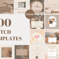 200 Watch Templates for Social Media