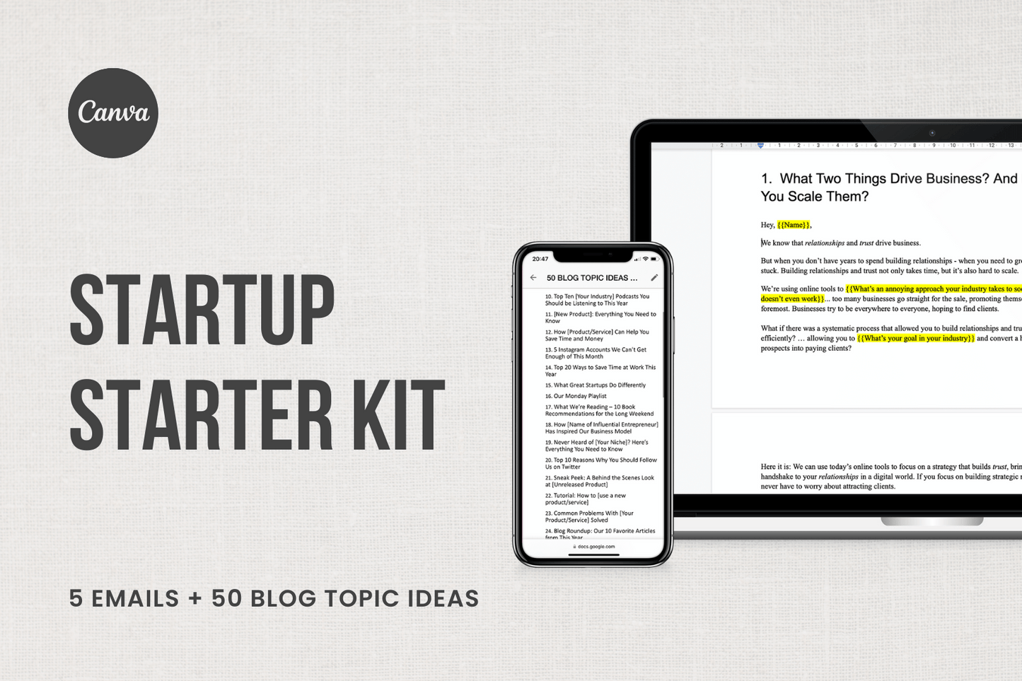 Startup Starter Kit™