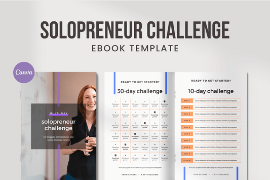 Solopreneur Challenge Ebook Template