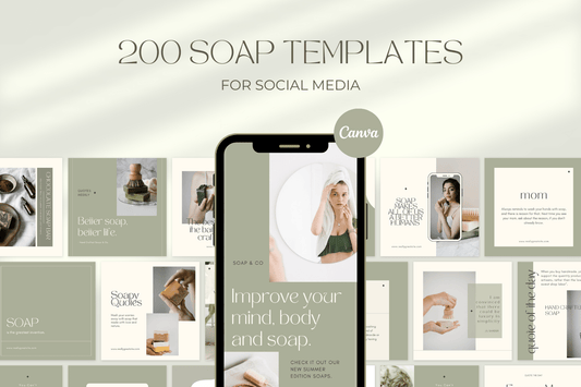 200 Soap Templates for Social Media