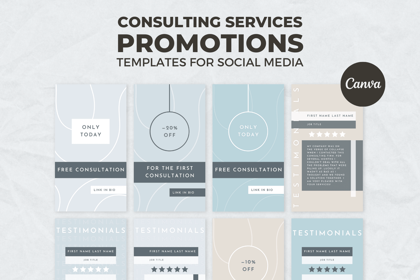 50 Promotional Stories for Consulting Services