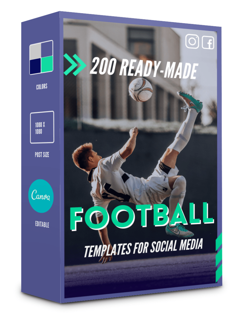 Football Templates for Social Media -90% OFF