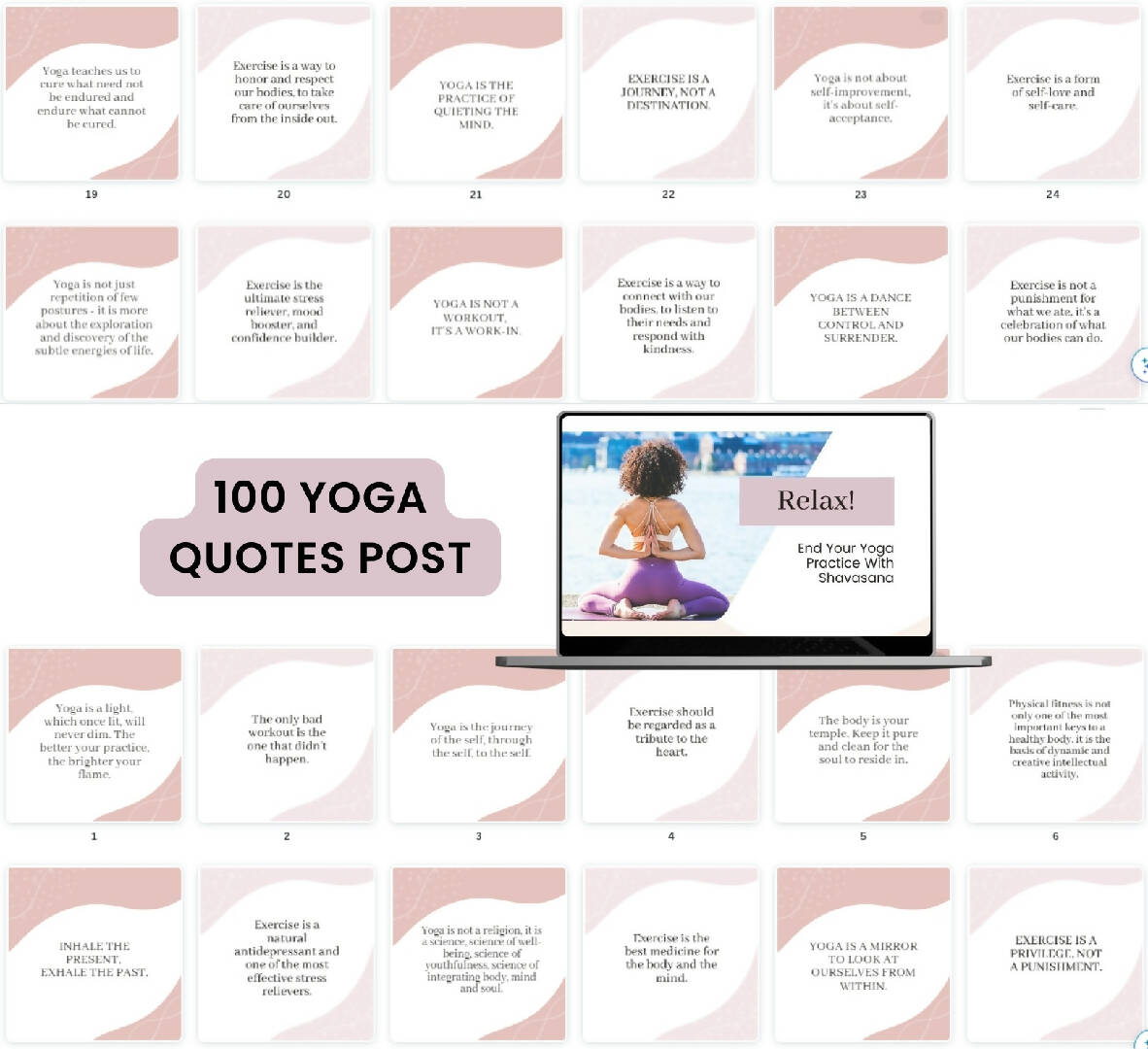 400 Yoga Templates