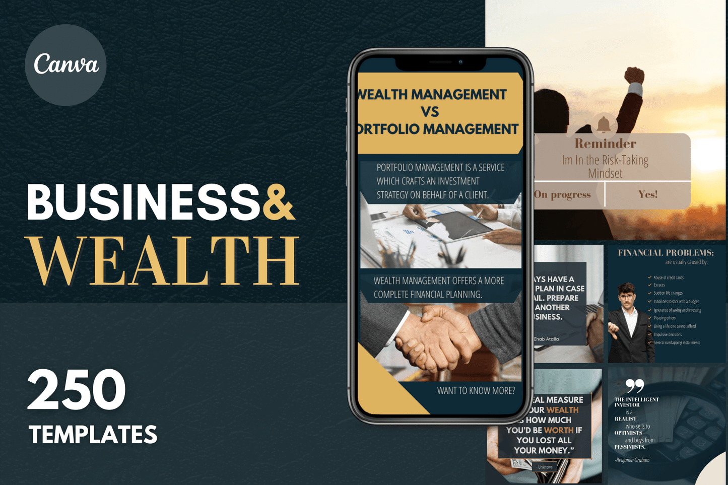 250 Business & Wealth Templates