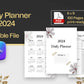 2024 Daily Planner | Canva KDP Interior