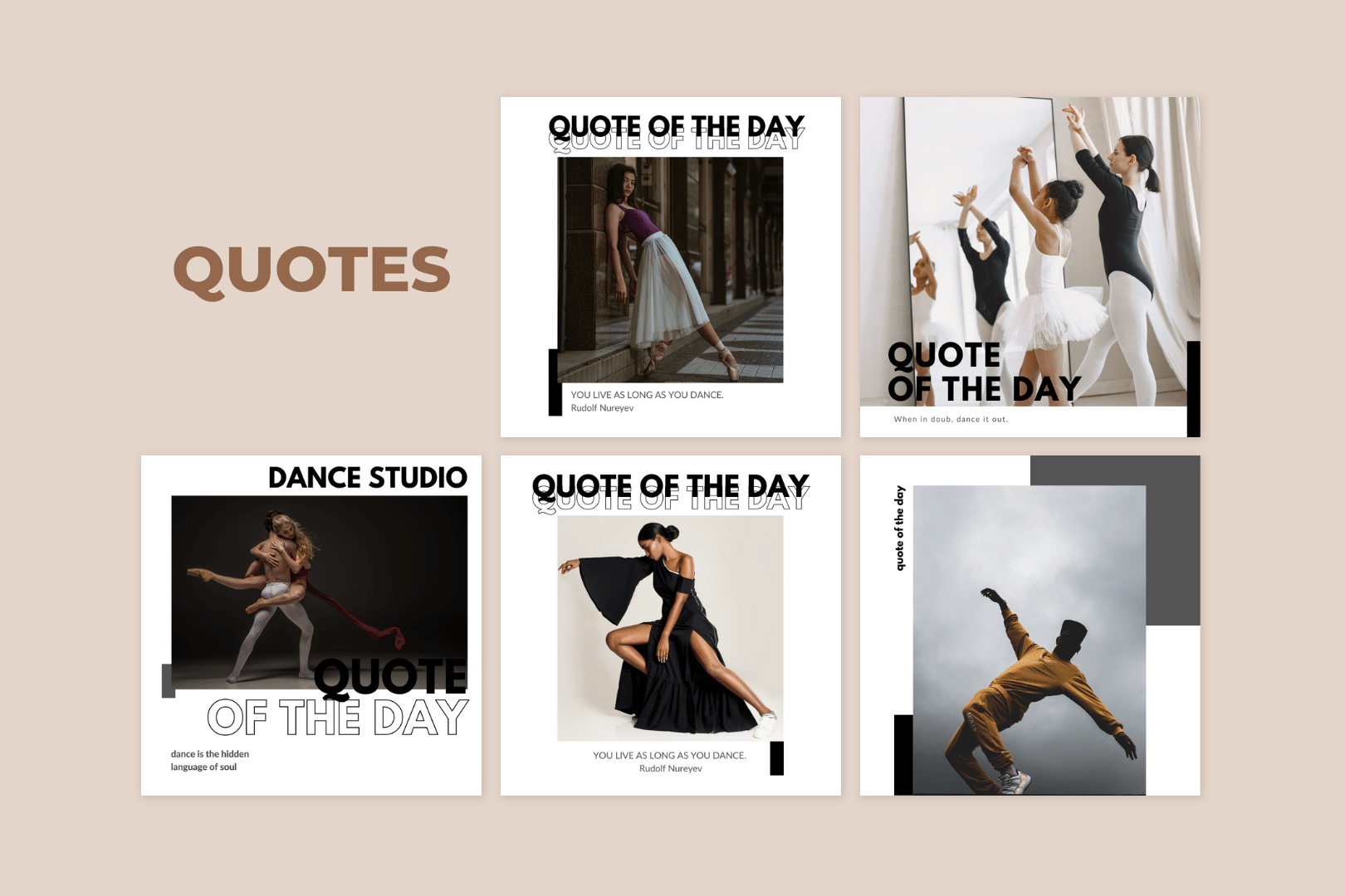Ballet Digital Stickers – Social Media Calendar