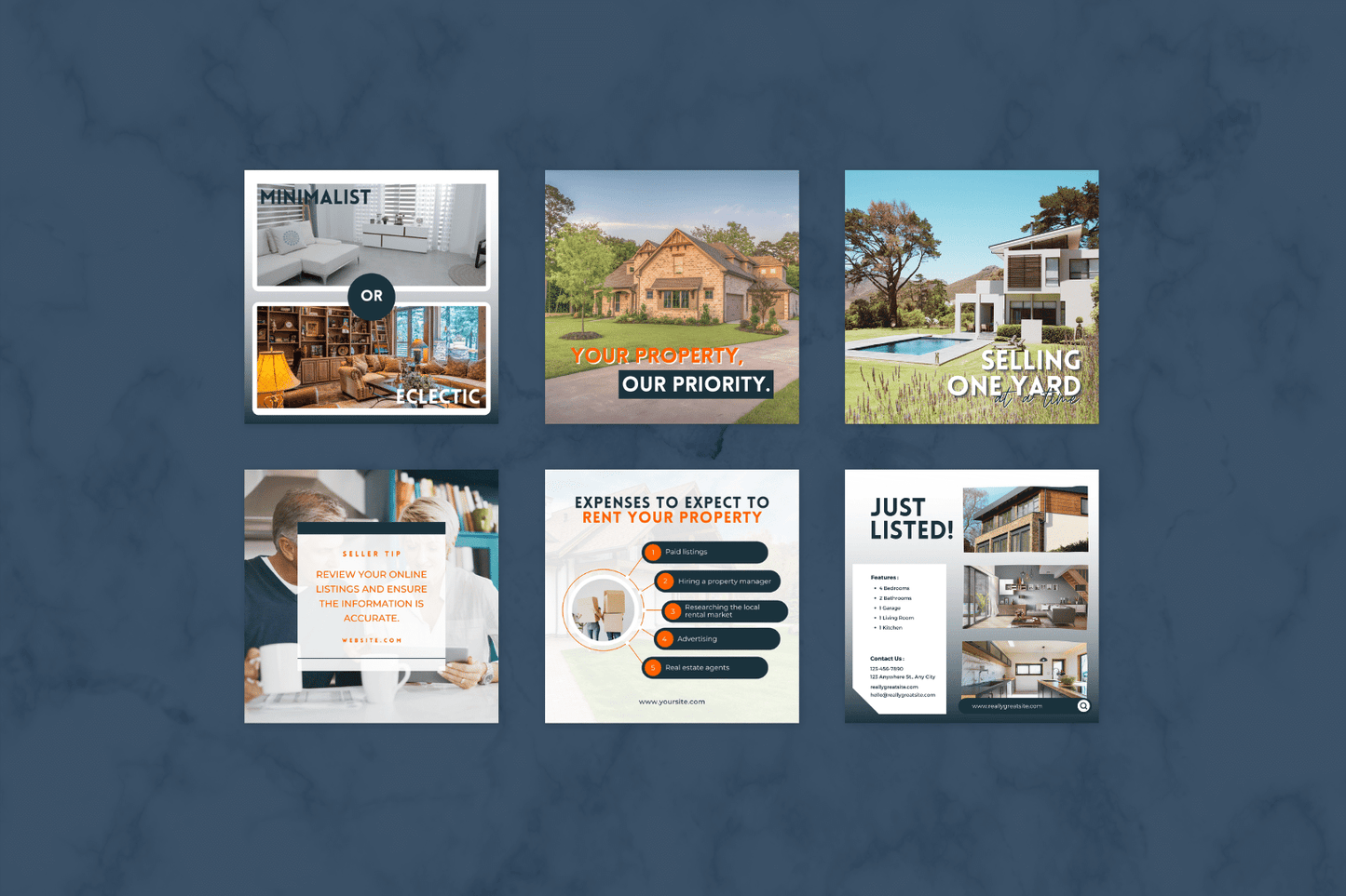 100 Pro Real Estate extra Templates for Social Media