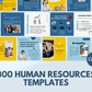 300 Human Resources Templates for Social Media