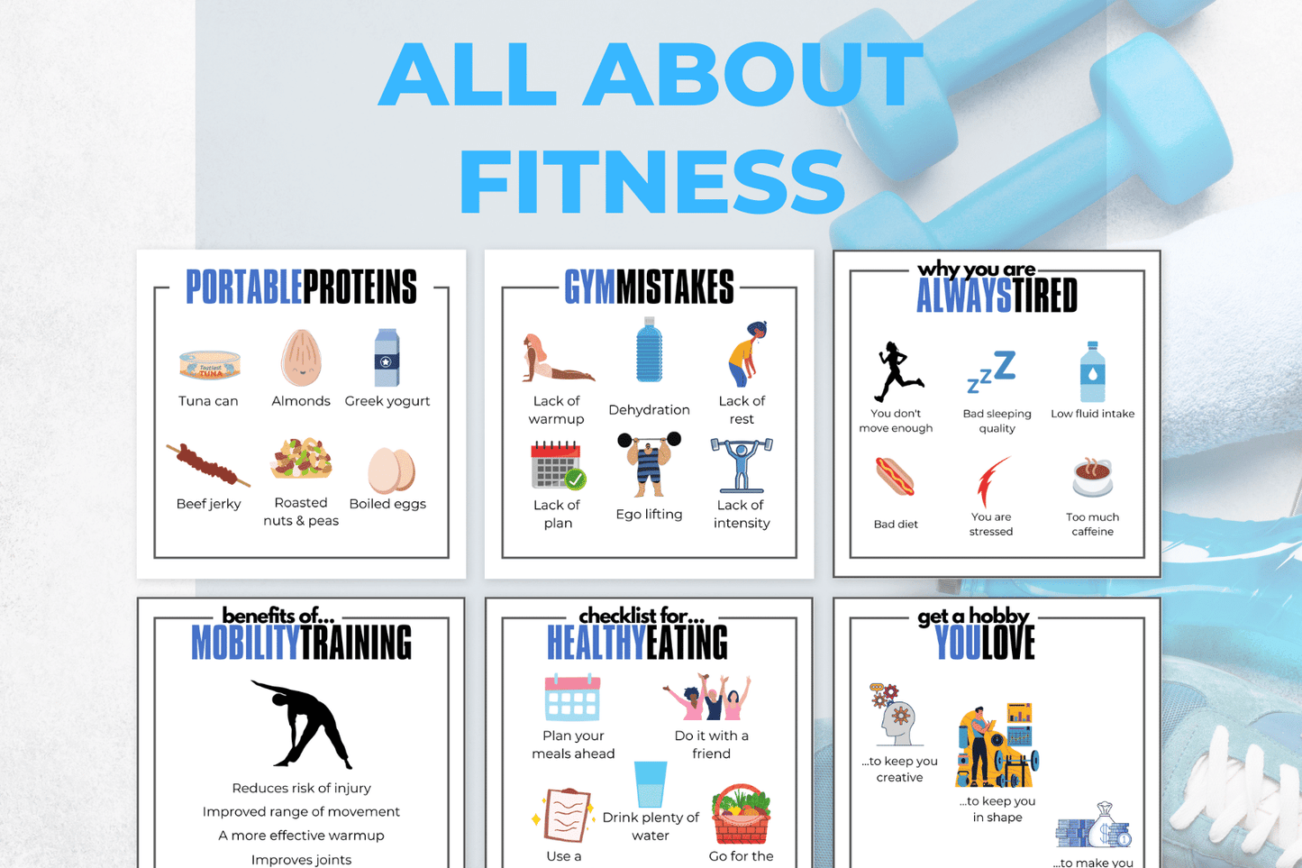 50 Fitness Infographics