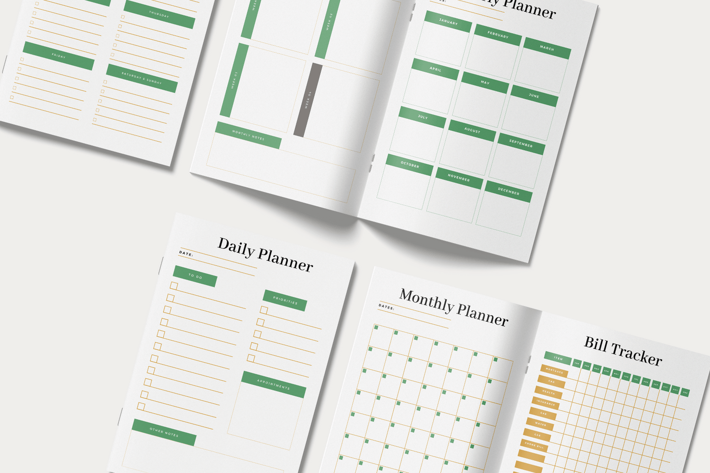White-Label Journal And Planner Template
