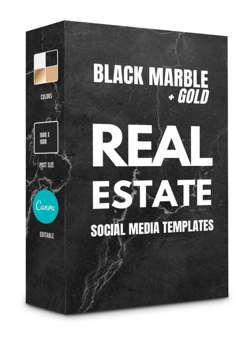 Real Estate Black Marble Templates
