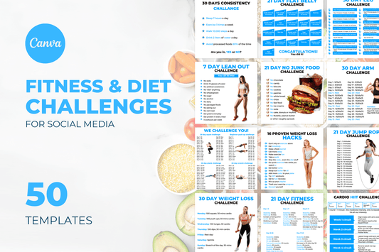 50 Fitness and nutrition challenges
