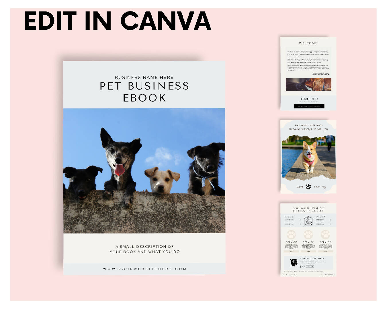 Pet Business Ebook | Lead Magnet | Pet Owner Journal