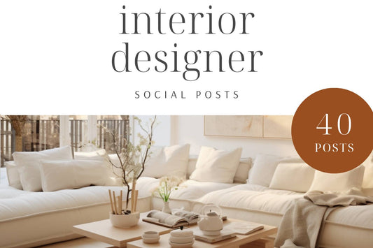 Interior Designer Social Media Posts