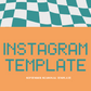 Retro Bright Template for Instagram - Editable with Canva