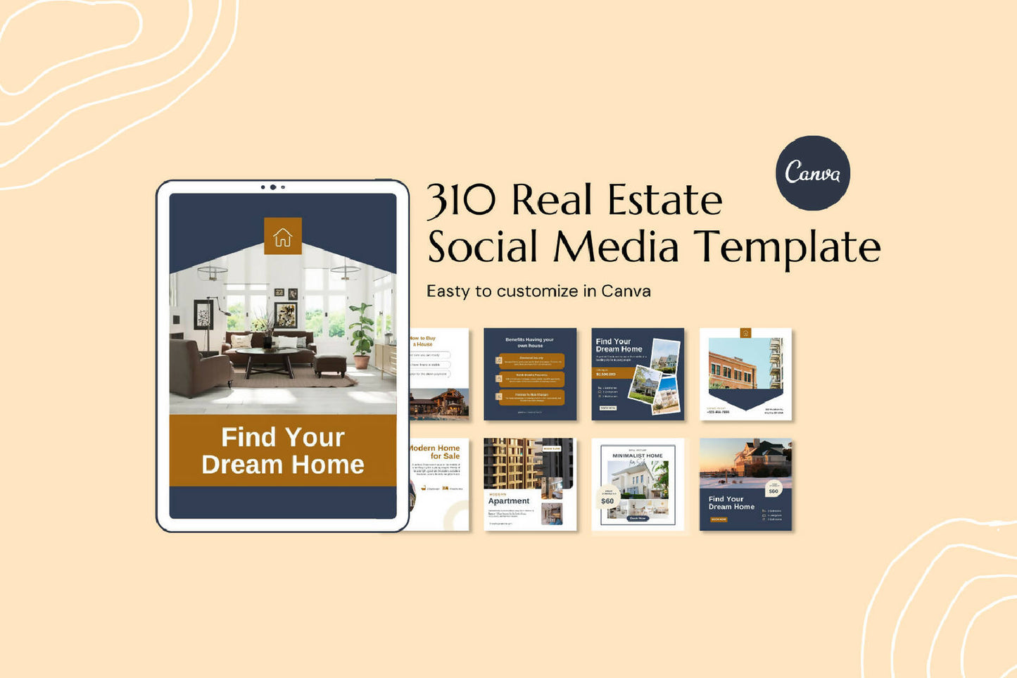 310 Real Estate Bundle For Social Media Template