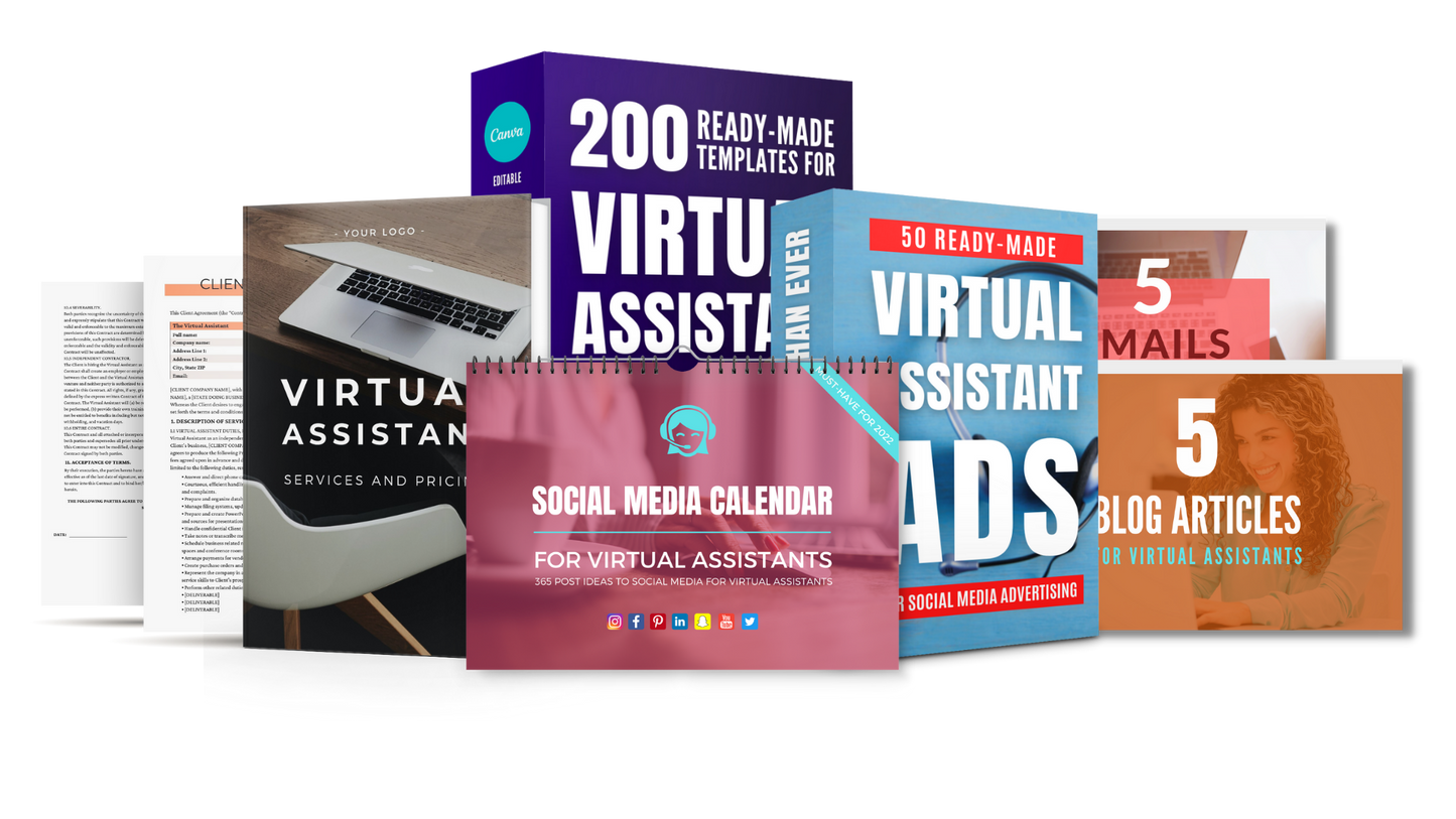Virtual Assistant's Toolbox - ONLY $29 TODAY!