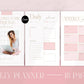 Undated Yearly Digital Planner Canva