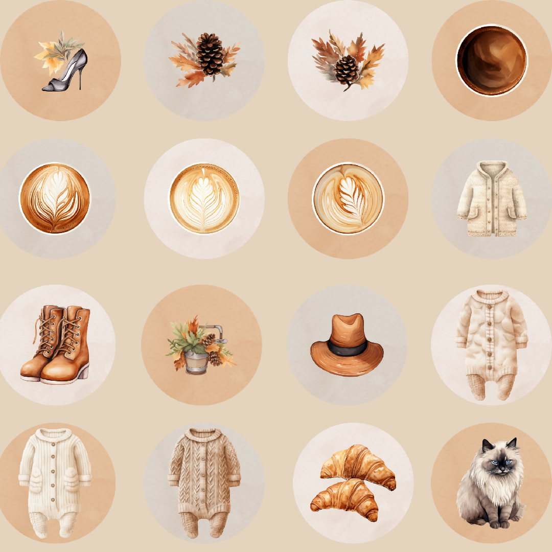 Autumn Vibes Instagram Highlight Covers Bundle