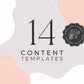 Social Media Weekly Content Calendar & Planner Google Sheets