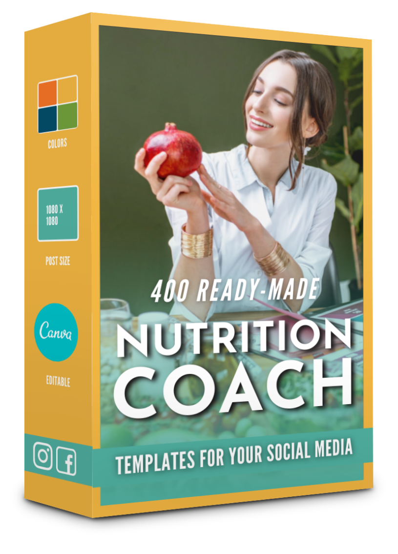 400 Nutrition Templates For Social Media
