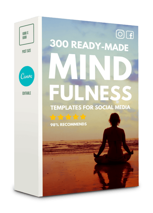 300 Mindfulness Templates for Social Media - 90% OFF
