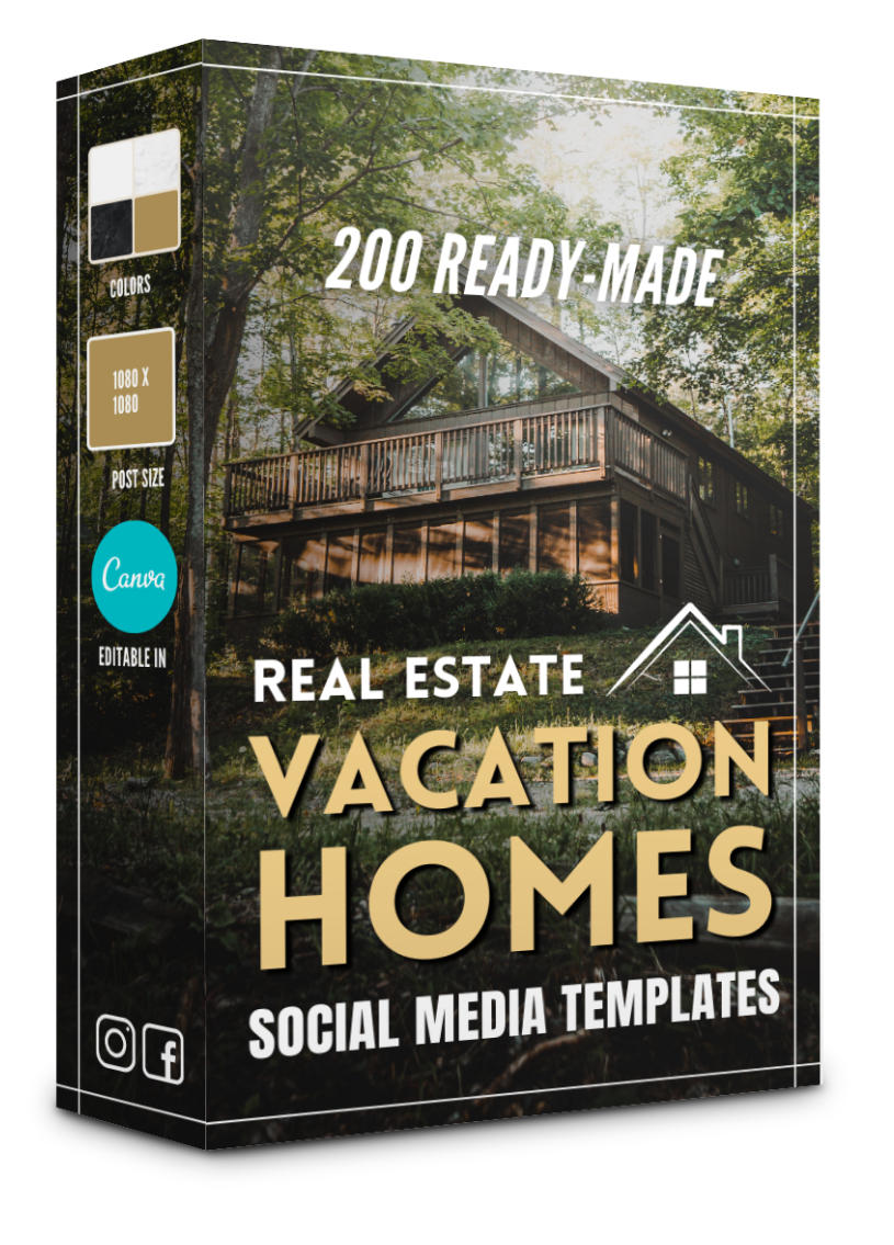 200 Vacation Homes Templates for Social Media - 90% OFF