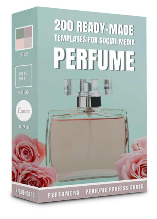 200 Perfume Templates for Social Media - 90% OFF