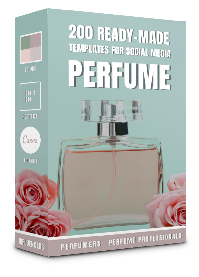 200 Perfume Templates for Social Media