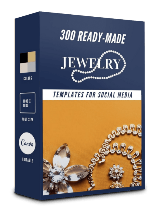 300 Jewelry Templates for Social Media