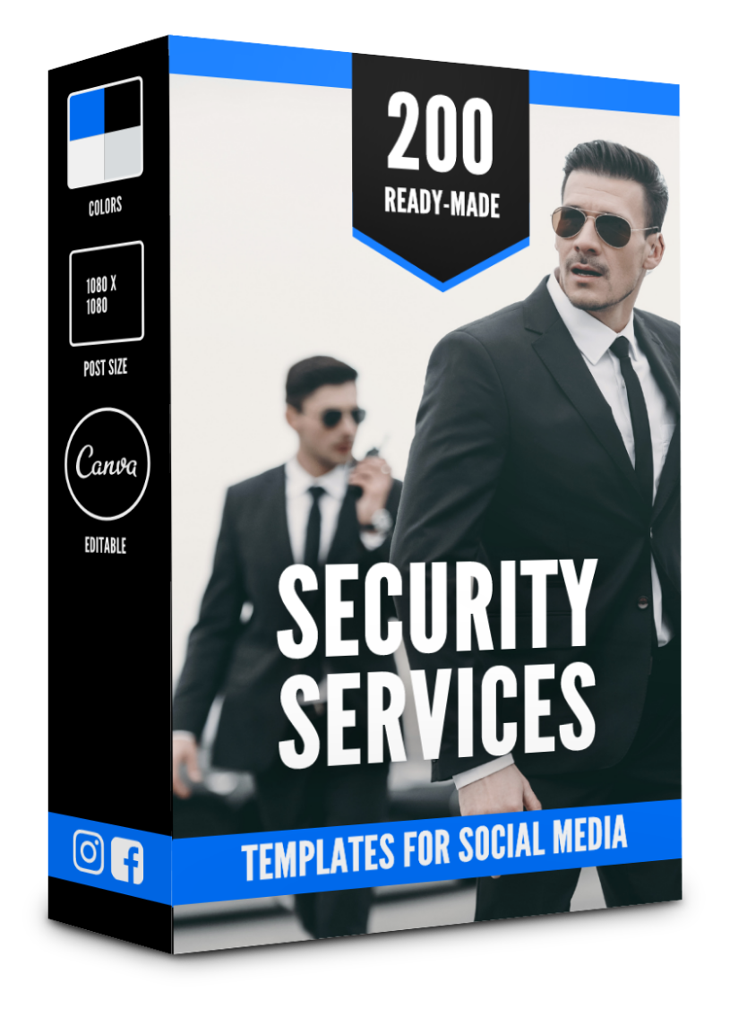 200 Security Services Templates for Social Media - 90% OFF